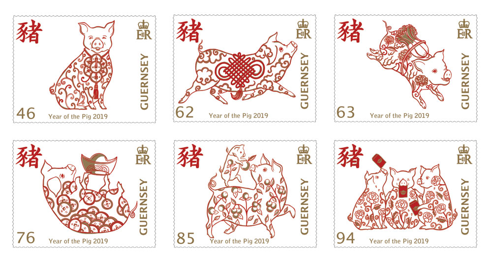 Guernsey Post celebrates Chinese New Year with sixth stamp issue